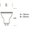 Bot Lighting S.r.l. Gu10 Lampadina Faretto a led 7w 1000lm Luce Calda 3000k bot Lighting