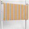 Garden Friend Tenda a Caduta Riga Gialla per Balcone 200x250 con Catena