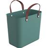 Rotho Cesto Multibag Spesa Casa Giardino 25 Litri Manici Verde Rotho