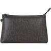 Valentino borsa per utensili King Soft Cosmetic Case Moro/Naturale marrone scuro