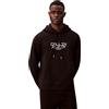 Calvin Klein Uomo Felpa con Cappuccio Fleece Graphic con Tasca a Marsupio, Nero (Black), XL