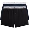 Tommy Hilfiger 2p Woven Boxer Um0um03871 Boxer Uomo (Pacco da 2)