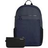 Travelon Zaino antifurto unisex Metro (confezione da 1), Marina Militare, One Size, Zaino antifurto della metropolitana con sacchetto di blocco RFID