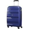 American Tourister Bon Air - Spinner M, Valigia, 66 cm, 57.5 L, Blu (Midnight Navy)