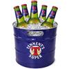 Tennent's Super Secchio per il Ghiaccio per Birra | Secchio per Birre Tennent's Original con Maniglie Laterali