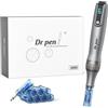 Dr. Pen M8S Microneedling Pen Set Microneedling per Professionisti & Casa | Dr. Pen Originale con Codice QR - 6 Velocità - Lunghezza Ago Regolabile - Schermo LED - Set Sostitutivo - 8 Cartucce