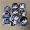 NESSUNA MARCA Peluche maggiordomo nero Sebastian set 10 pezzi collezione personaggi anime...