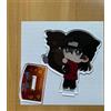 NESSUNA MARCA Portachiavi Persona 3 Reload Aragaki Mini supporto acrilico Sea Paradise...