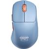 CHERRY XTRFY M64 WIRELESS Mouse da Gioco Ultraleggero senza Filo, Radio a 2,4 GHz, Ottimizzato per esports, Forma Ergonomica con Parte Anteriore Piatta, Colore blu