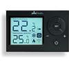 Plikc Ski 2 - Termostato ambiente digitale (Nero)