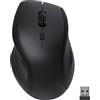 Speedlink SNAPPY - Mouse wireless a 2,4 GHz, 5 pulsanti, fino a 1800 dpi, ergonomico ricaricabile con batteria da 600 mAh, ricarica USB-C, ricevitore nano USB-A per PC e laptop, nero