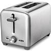 bella Tostapane a 2 fette con fessure per toast molto larghe e scomparto raccoglibriciole rimovibile, 6 livelli, spegnimento automatico, funzione di riscaldamento, pane tostato, bagel e waffle