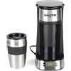 Salter Macchina da Caffè Digitale - Filtro per Una Tazza, Filtro Lavabile e Riutilizzabile, Include Tazza da Viaggio Inox 420ml, Preparazione in 3-4 Minuti, Adatta per Caffè Macinato/Capsule