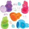 Baker Ross FX472 Timbri autoinchiostranti a forma di coniglietti - Confezione da 10, timbri pasquali per bambini per attività artistiche