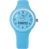 LOWELL SSC Napoli Orologio Silicone Celeste 38mm OFFICIAL