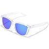 HAWKERS ONE POLARIZED, Occhiali da sole Unisex - Adulto, Raw Nero/Blu Polarizzato, Taglia unica