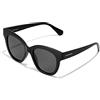 HAWKERS AUDREY, Occhiali da sole Unisex - Adulto, Raw Black Polarized · Black, Taglia unica