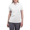 HRM Polo da Donna Heavy Polo/Premium in 100% Cotone/Polo Basic Lavabile Fino a 60 °C, di Alta qualità e sostenibile, Bianco, 5XL