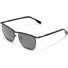 Hawkers CALI, Occhiali da sole Unisex - Adulto, Polarized Black Dark, Taglia unica