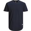 JACK & JONES JACK&JONES PLUS JJENOA Tee SS Crew Neck Noos PS, T-Shirt Uomini, Navy Blazer, 7XL