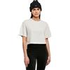 Urban Classics Ladies Short Oversized Tee Donna T-Shirt Bianco 100% Cotone Boxy