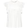ONLY Onlkatti S/S Dobby Wvn Noos Top con Scollo A O E Maniche Corte per Primavera/Estate, Ballerino di Nuvola, S