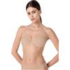 Lovable Reggiseno con Ferretto e Coppe Preformate e Non Imbottite in Microfibra | Effetto Lifting, Comfort e Invisibilità Invisible Essence Donna, Nudo Chiaro, 40 / 6C