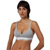 Calvin Klein Reggiseno a Bralette Donna Lift Elasticizzato, Grigio (Grey Heather), XL