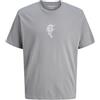 JACK & JONES Jjmiko Tee SS Crew Neck, Ultimate Grey, S