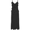 ONLY Onlmiriam Life S/L Frill Long Dress Ptm, Nero, L