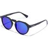 HAWKERS WARWICK, Occhiali da sole Unisex - Adulto, Raw Nero/Blu Polarizzato, Taglia unica