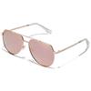 Hawkers SHADOW, Occhiali da sole Unisex - Adulto, Polarized Karat Rose Gold, Taglia unica
