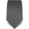 Vincenzo Boretti cravatta elegante classica da uomo, 8 cm x 15 cm, di pura seta di alta qualità, idrorepellente e antisporco, motivo a quadri antracite