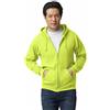 GILDAN - Camicia da Uomo Verde di Sicurezza. XL