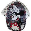 Minnie Mouse cap Base cap Cappello da Sole con Motivo Minnie con Fiocco, Onde e Ancora per Bambini, Ragazze e Ragazzi (50, Bianco)