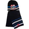 Transformers Hasbro Transformer cappello invernale e sciarpa per bambini e ragazzi in diverse taglie (nero, 5)