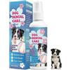 MQUGEE Spray per la Cura Dentale, Spray Dentale per Cani, Spruzzare per la Pulizia dei Denti, Pulizia Denti Gengive, Rimuove Placca, Rinfresca Alito, Cura Orale per Animali Domestici, 100ML