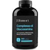 Zenement Complesso di Glucosamina con Condroitina, MSM, Boswellia, Bambù, Quercetina e Selenio - 365 Capsule, Fornitura per 6 Mesi, Formato in Capsule - Senza Additivi, Senza OGM - Zenement