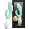 LELO INA 3 Vibratore Donna Rabbit con 10 Modalità di Vibrazione, Sex toy con Stimolatore Clitorideo Femminile, Vibratori Donna, Sex Toys Impermeabili, Vibratori Clitoride Donna, Seaweed
