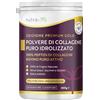 Nutravita Collagene in Polvere 500g - 50 Porzioni - Peptidi di Collagene Idrolizzato in Polvere Tipo 1 - Colageno Bovino con 8 Aminoacidi - Non Aromatizzato - Collagen Peptides Powder