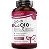 Nutravita Coenzima Q10 200mg - 120 CoQ10 Capsule Vegane, Fornitura di 4 Mesi - Ubichinone Puro al 100% - Q10 Coenzima ad Alto Dosaggio Ubiquinol Fermentato Naturalmente - Prodotto nel Regno Unito