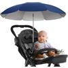 STYNGARD Ombrellino Parasole Passeggino con Protezione Anti UV 50+ / 70 cm di diametro con bordo - Ombrellino Per Passeggino con supporto universale flessibile Modello ROMA