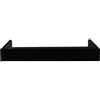 AVANTI TRENDSTORE, Sophie - Fasciatoio in legno laminato di colore nero per la cassettiera IKEA Malm. Dimensioni LAP ca. 79x9,6x76,3cm