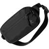 tomtoc 1,5L Borsa da Petto con Protezione RFID, Piccola Borsa a Tracolla per Uomini e Donne, Marsupio Uomo Tracolla Leggera e Impermeabile, Borsello Tracolla per Viaggi, Nero, Perfetto Regali Natale