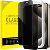 JETech Pellicola Privacy per iPhone 15 Pro Max, 2 Pezzi