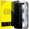 JETech Pellicola Privacy per iPhone 16, 2 Pezzi