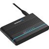 SABRENT Cabinet USB-C per M.2 NVMe e disco rigido SATA da 2,5" e 3,5", convertitore SSD HDD e M2, dock 2242, 2260 e 2280 con clonazione offline + alimentatore, cavi USB C + A inclusi (DS-UCMH)