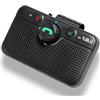 1Mii Kit Vivavoce per Auto Bluetooth 6.0 con Siri Assistente Comandi Vocali di Google Altoparlante, per Chiamate Viva Voce, GPS, Connessione Automatica, Altoparlante da 5W, Connettività Dual Link