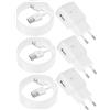 Mijun (3-Pack) Caricabatterie Rapido Tipo C Caricatore per Samsung Galaxy A15 A14 A13 A04s A05s A71 A55 A54 A53 A42 A35 A34 A33 A25 A23 M53 M34 M13 S8 S9 S10 S20 Plus, Caricatore Veloce con 1,5M Cavo
