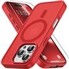 Vansdon Cover Magnetica per iPhone 16 Pro Max con 1 Pezzi Vetro Temperato